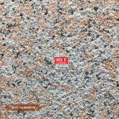 枫叶红中红荔枝面花岗岩干挂