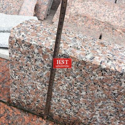 枫叶红浅红光面路沿石