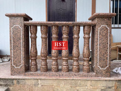 枫叶红花瓶柱-栏杆扶手