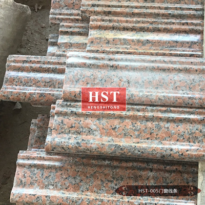 枫叶红花岗岩线条