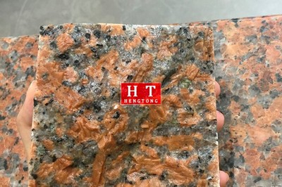 枫叶红自然面花岗岩